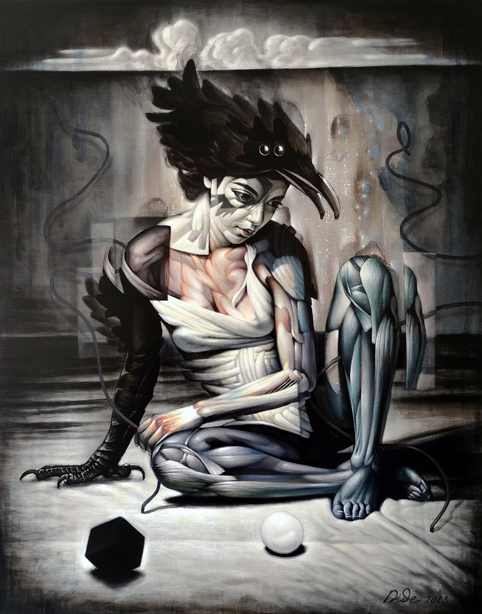 Mor-rioghan (the series of works Lost Between Worlds), 2023